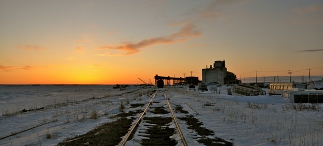 Moving shale oil across melting tundra: huge and potentially risky business