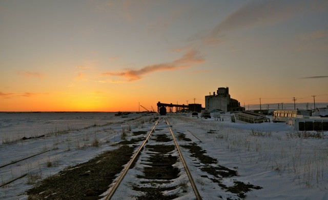 Moving shale oil across melting tundra: huge and potentially risky business